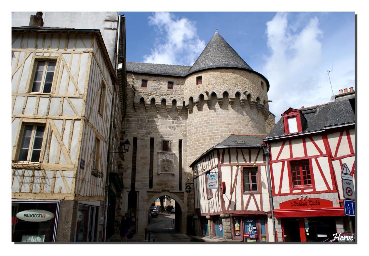 Appartement Centre-Ville Merlin Vannes Exteriör bild